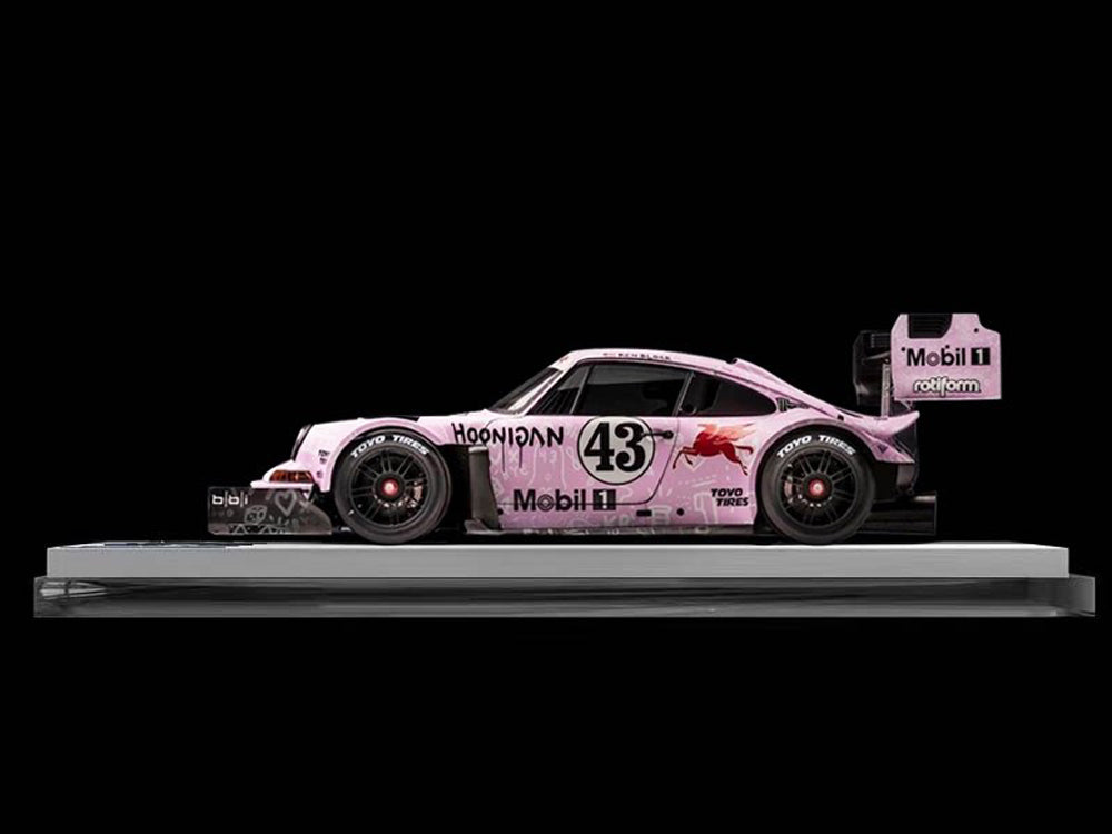 Top Model 1/64 Porsche 911 SVRSR Hoonigan Pig Pink - Diecast Toyz Australia
