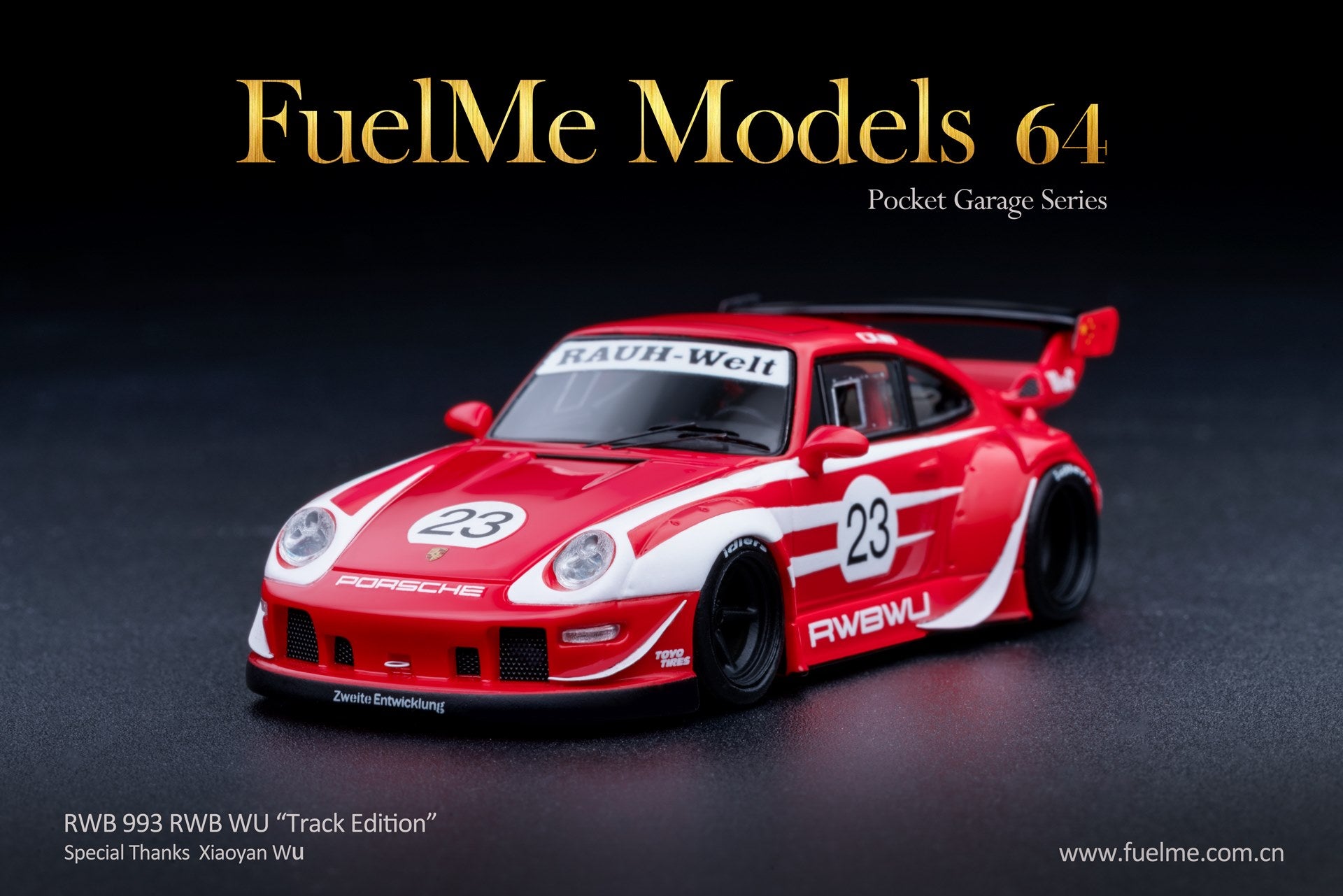 FuelMe 1/64 RWB 993 RWBWU Track Edition - Diecast Toyz Australia