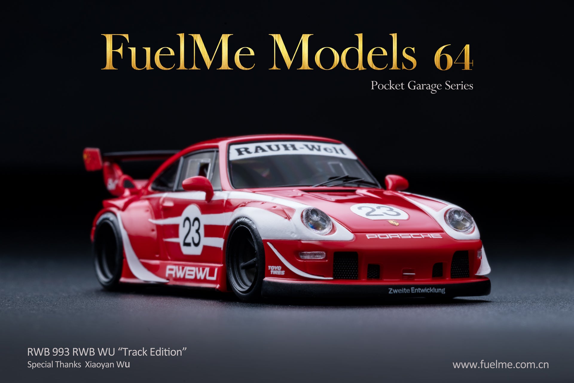 FuelMe 1/64 RWB 993 RWBWU Track Edition - Diecast Toyz Australia