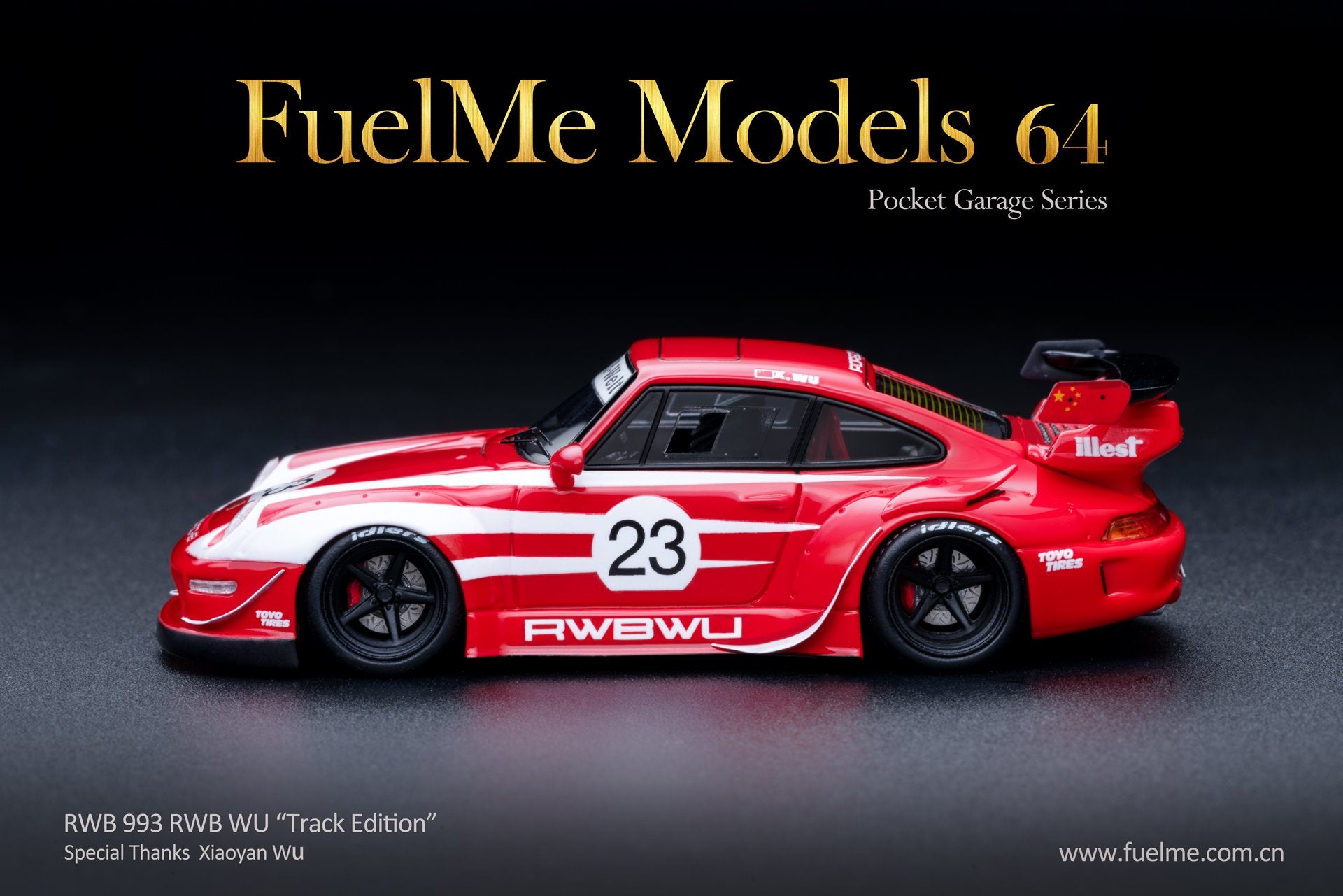 FuelMe 1/64 RWB 993 RWBWU Track Edition - Diecast Toyz Australia