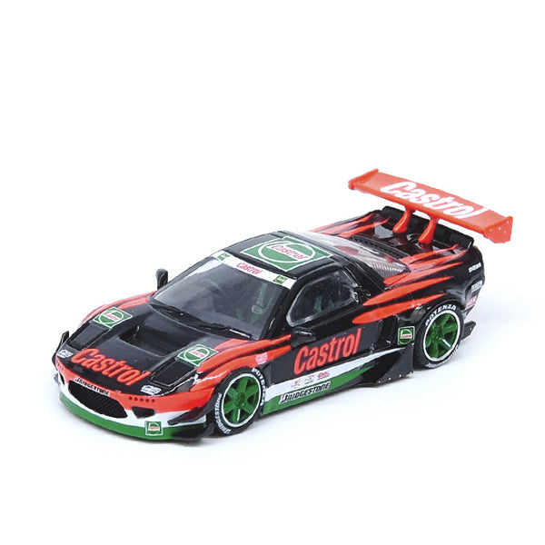 INNO64 1/64 NSX NA1 ロケットバニーV2 Castrol 無限 INNO64 1/64スケール「NSX(NA1)ロケットバニーV2エアロ