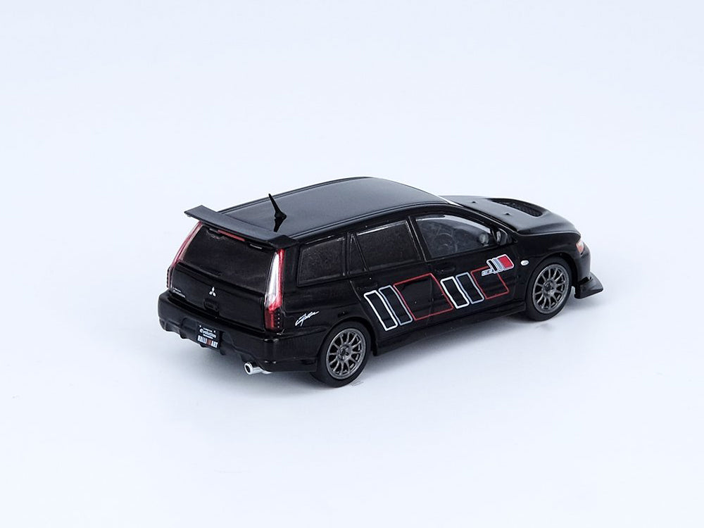 Inno64 Mitsubishi Lancer Evolution 9 Wagon Ralliart Black - Diecast Toyz Australia