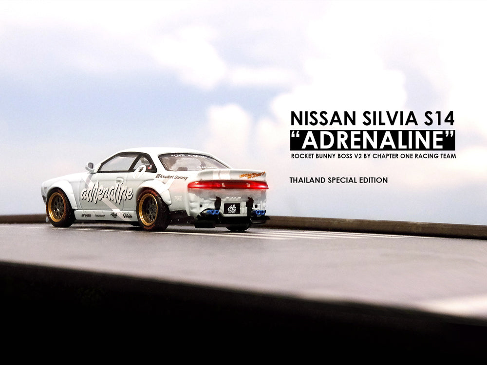 Inno64 Nissan Silvia S14 Adrenaline Boss Rocket Bunny Thailand 