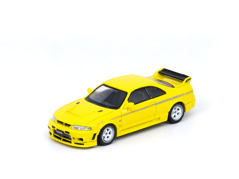 Inno64 Nissan Skyline GT-R NISMO 400R Lightning Yellow - Diecast Toyz Australia