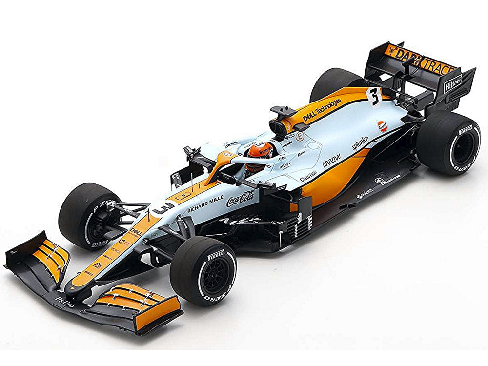MiniChamps 1/43 McLaren MCL35M No.3 Monaco GP 2021 Daniel Ricciardo - Diecast Toyz Australia