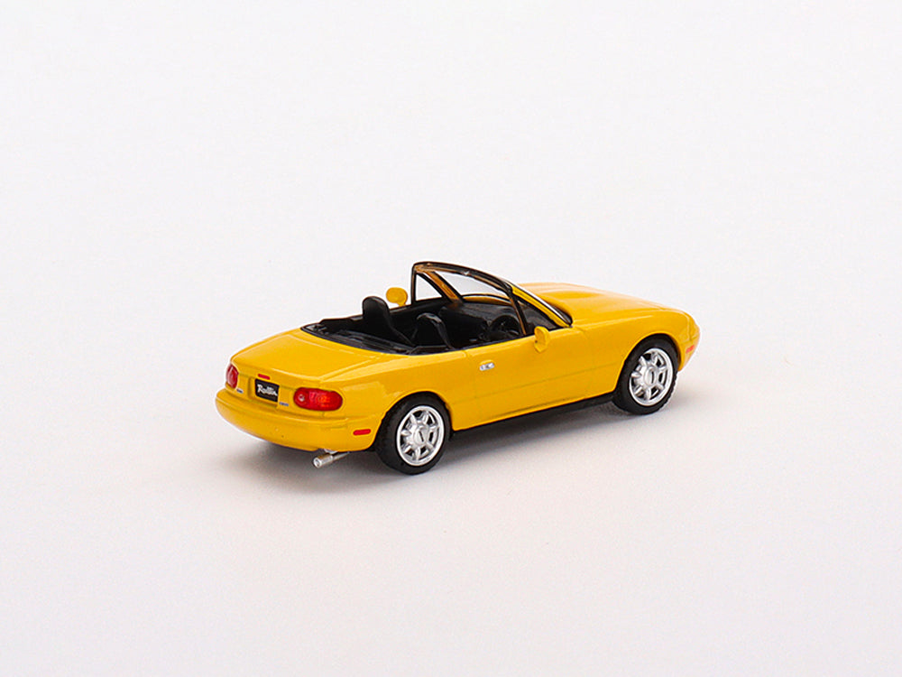 MiniGT 1/64 Eunos Roadster Sunburst Yellow - Diecast Toyz Australia