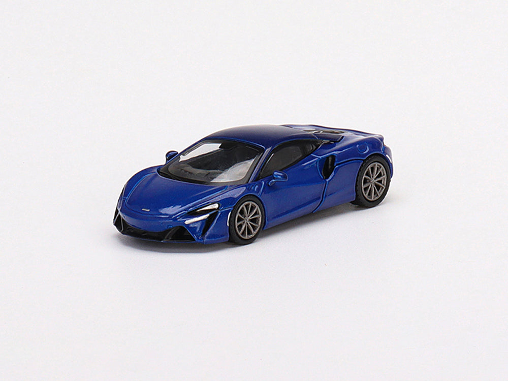 MiniGT 1/64 McLaren Artura Volcano Blue - Diecast Toyz Australia