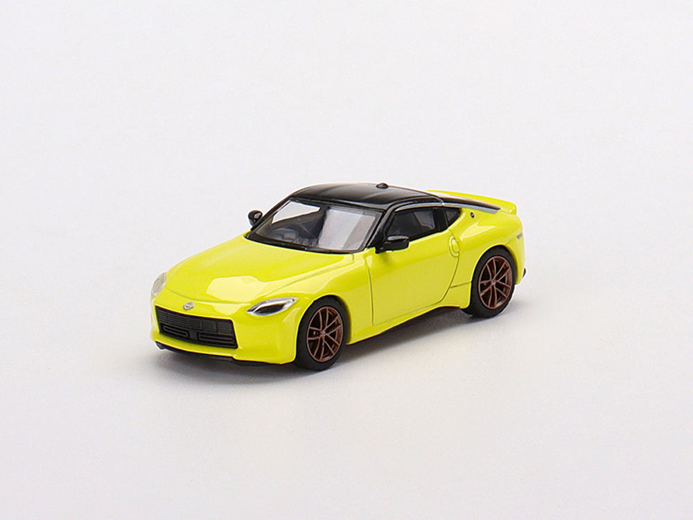 MiniGT 1/64 Nissan Fairlady Z Proto Spec 2023 Ikazuchi Yellow - Diecast Toyz Australia