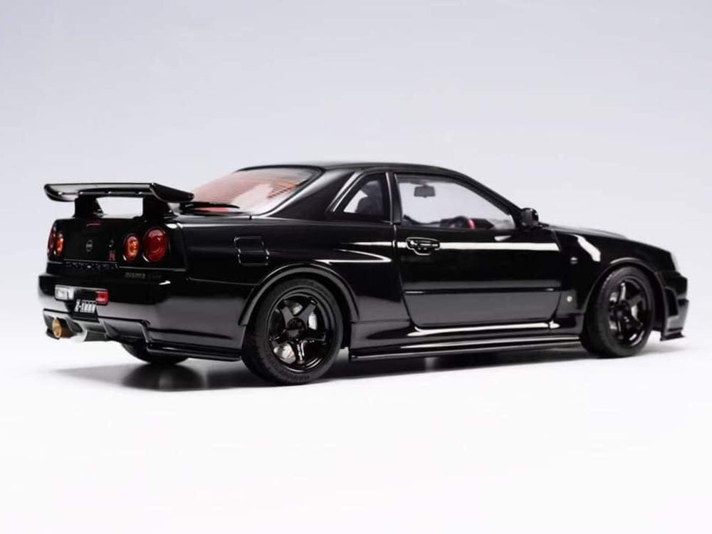 MotorHelix 1/18 Nissan Skyline GTR R34 Z Tune Black - Diecast Toyz Australia