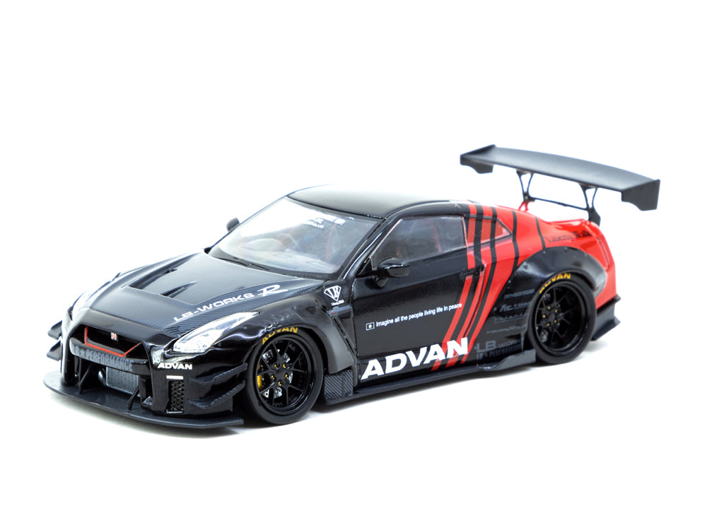Tarmac Works 1/43 LB Works Nissan GT-R R35 Type 2 Advan - Diecast Toyz Australia