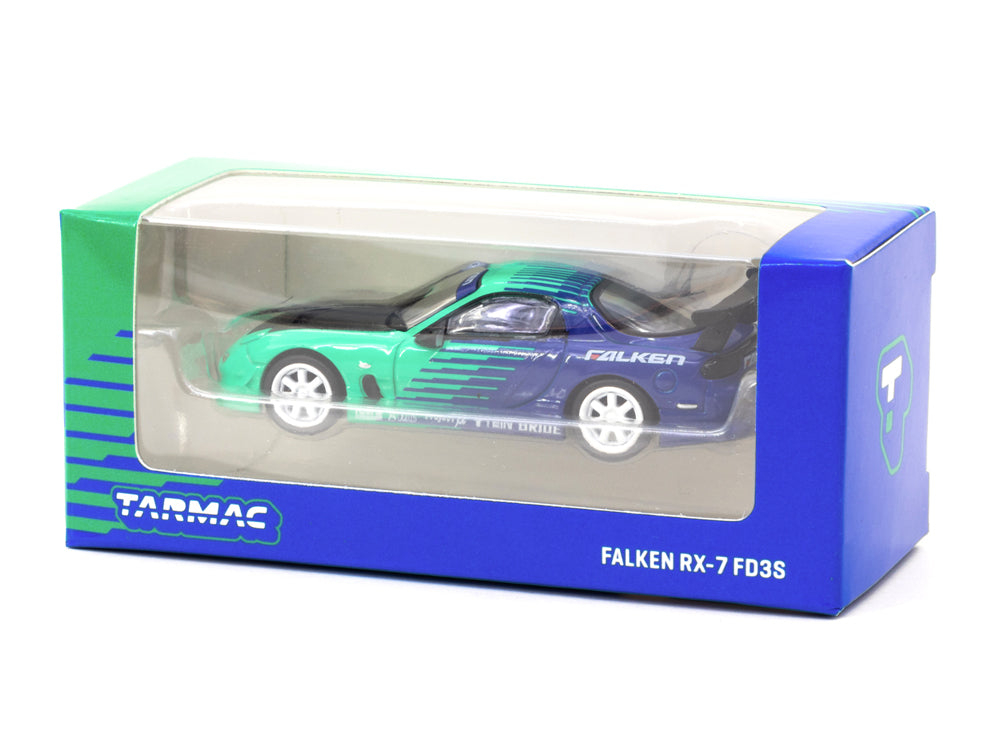 Tarmac Works 1/64 Mazda RX7 FD3S Falken - Diecast Toyz Australia