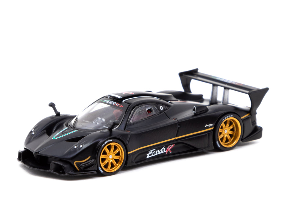Tarmac Works 1/64 Pagani Zonda R Matte Black - Diecast Toyz Australia