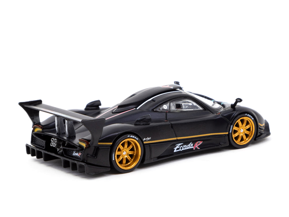 Tarmac Works 1/64 Pagani Zonda R Matte Black - Diecast Toyz Australia