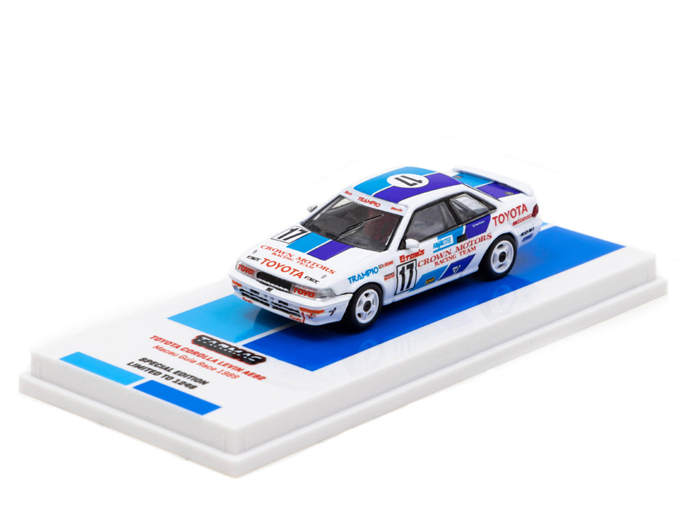 Tarmac Works 1/64 Toyota Corolla AE92 Macau Guia Race 1989 - Diecast Toyz Australia