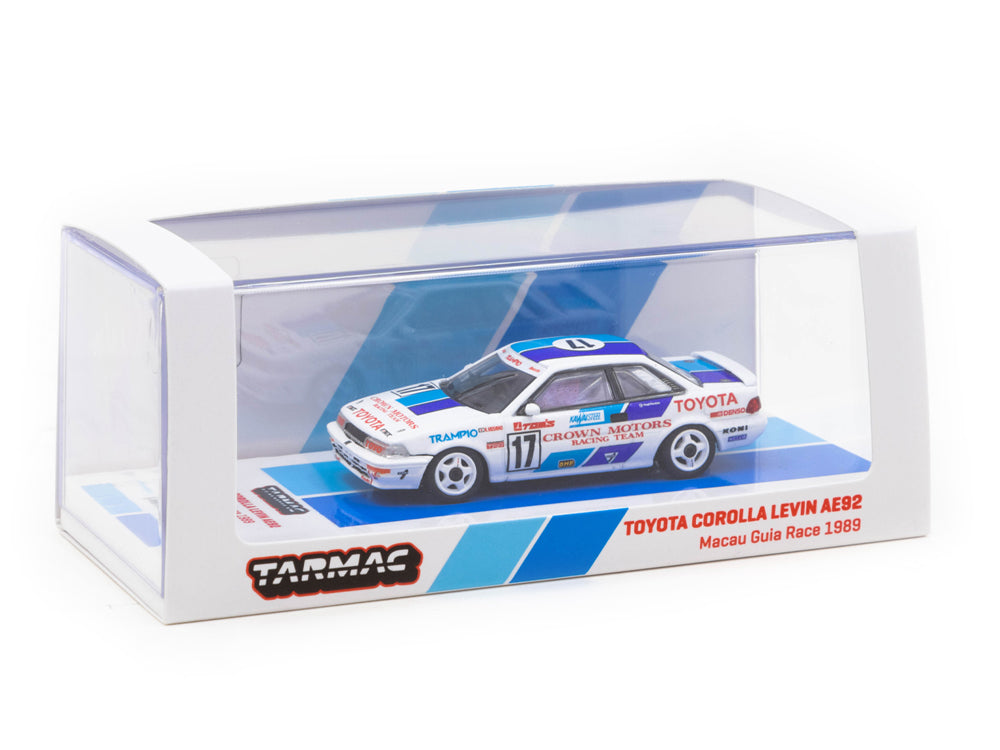 Tarmac Works 1/64 Toyota Corolla AE92 Macau Guia Race 1989 - Diecast Toyz Australia