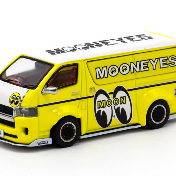 Tarmac Works 1/64 Toyota Hiace Widebody Mooneyes | Diecast Toyz
