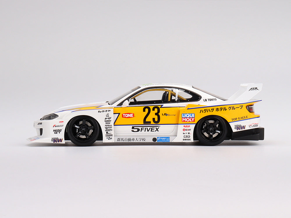 TopSpeed 1/18 LB Super Silhouette Nissan S15 Silvia Presentation - Diecast Toyz Australia